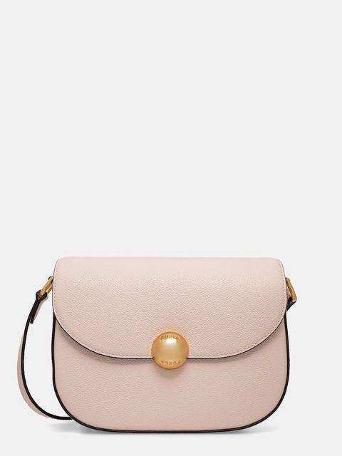 Furla torebka skórzana Moonlight S kolor różowy WB01887 BX3036 4355S - zdjęcie produktu nr 1