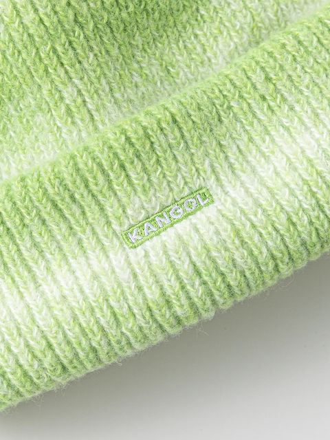 Kangol czapka HEATHERED kolor zielony K3795.SL701