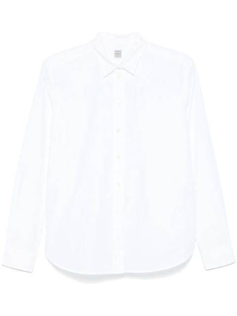 TOTEME Signature cotton shirt - White - zdjęcie produktu nr 1