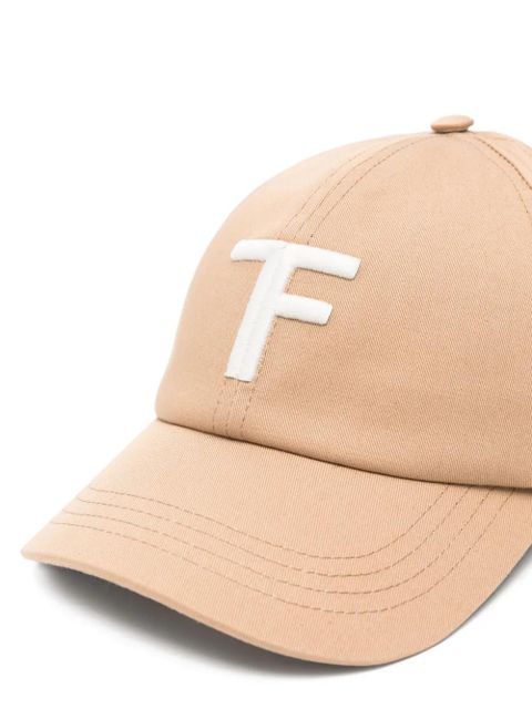 TOM FORD embroidered-logo baseball cap - Neutrals