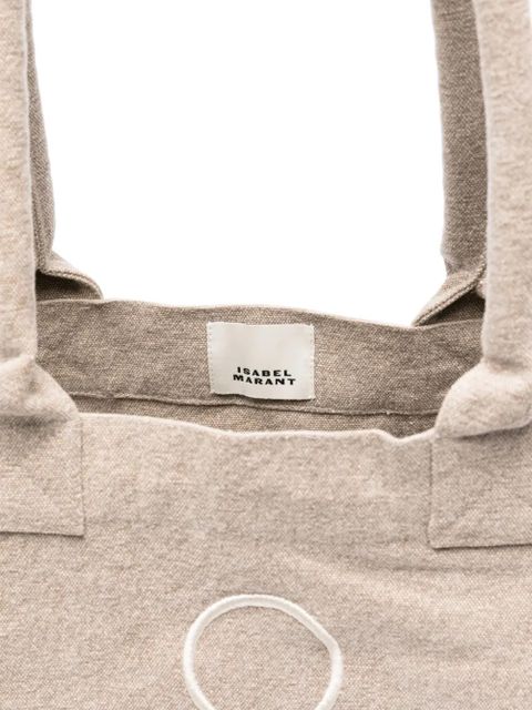 ISABEL MARANT Yenky zip tote bag - Neutrals