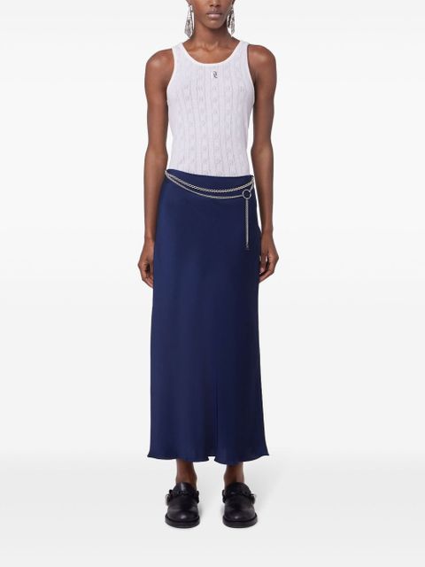 Rabanne chain midi skirt - Blue - zdjęcie produktu nr 2