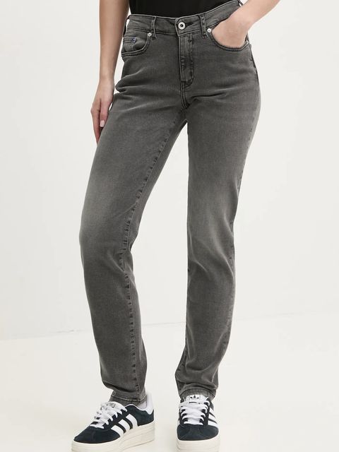 Karl Lagerfeld Jeans jeansy damskie kolor szary A1W10109 - zdjęcie produktu nr 1