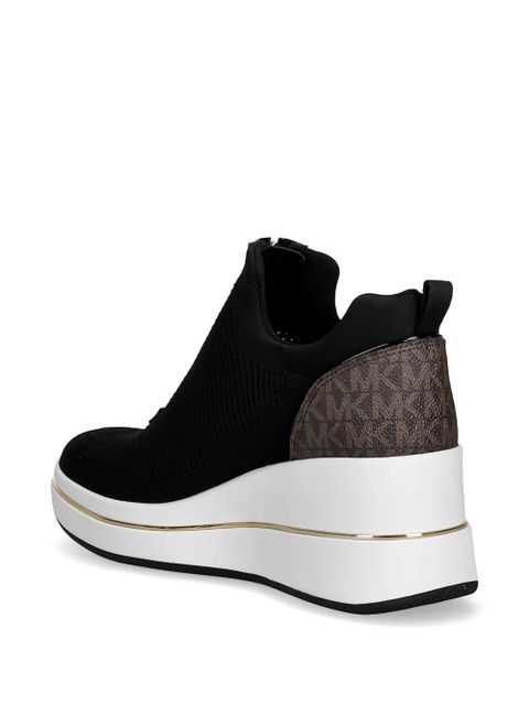 Michael Kors Emmy zip slip-on sneakers - Black