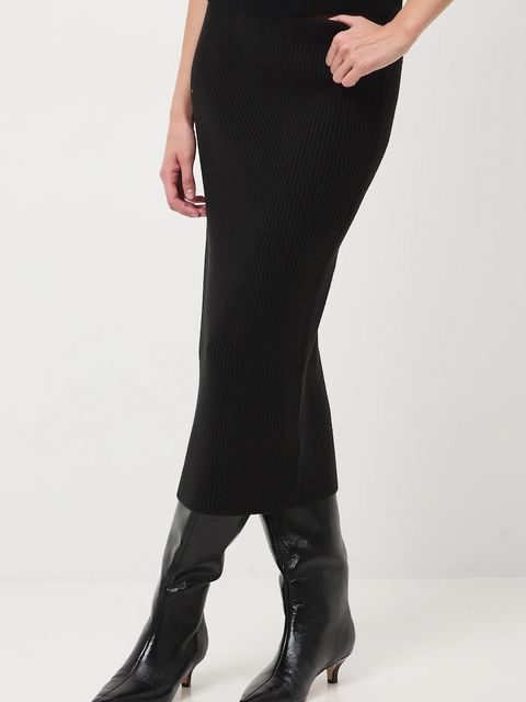 Medicine spódnica kolor czarny maxi prosta - zdjęcie produktu nr 1