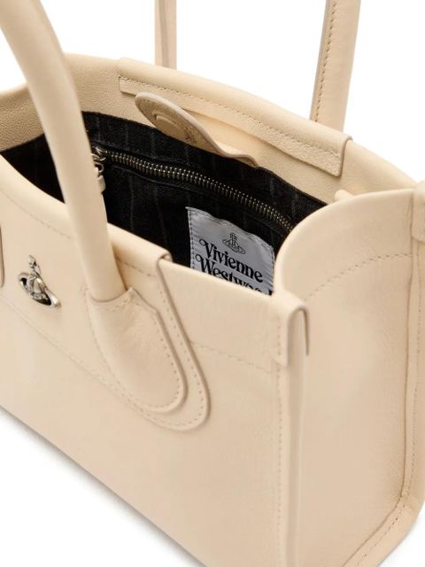 Vivienne Westwood small Troy tote bag - Neutrals