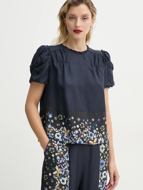 MUNTHE bluzka jedwabna FAHSAI - zdjęcie produktu nr 1