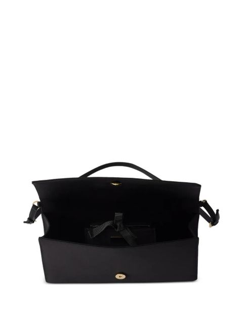 Prada mini satin shoulder bag - Black