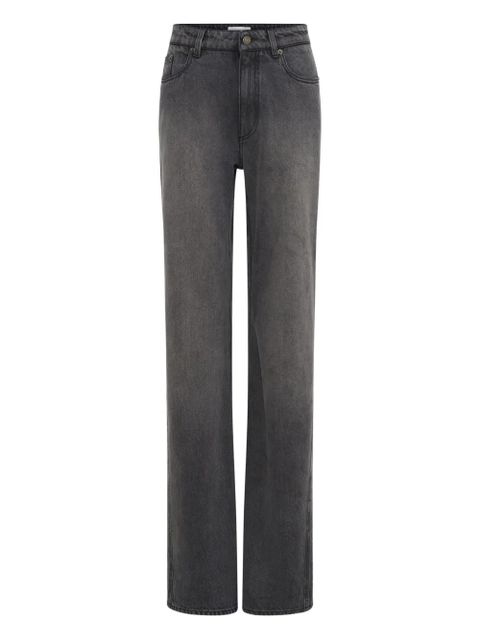 Marine Serre laser wash flared jeans - Grey - zdjęcie produktu nr 1