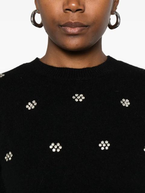 TWINSET crystal-embellished sweater - Black
