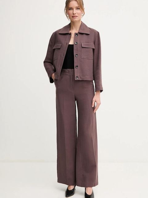 Pedro del Hierro spodnie z domieszką lnu - zdjęcie produktu nr 1