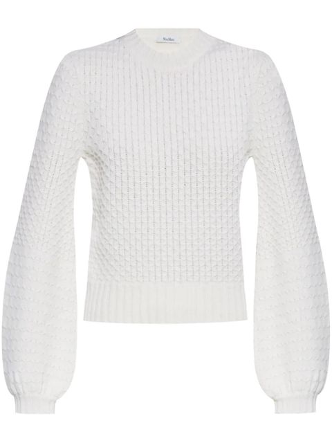 Max Mara Elvira jumper - White - zdjęcie produktu nr 1
