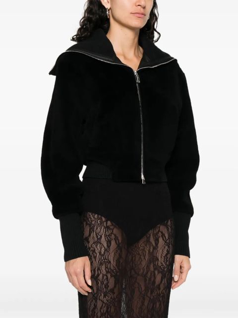 Victoria Beckham jersey jacket - Black