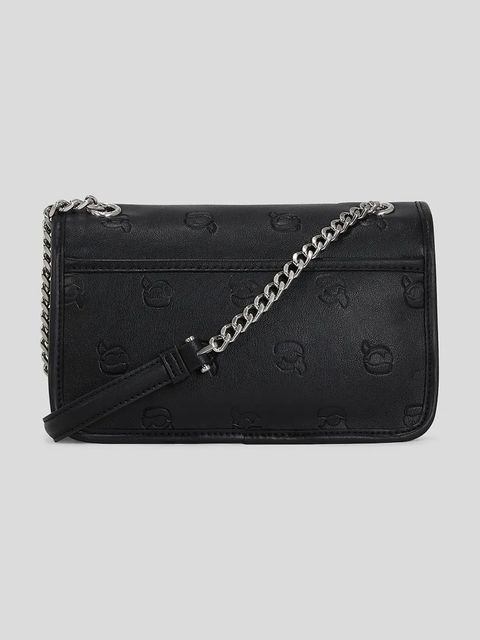 Karl Lagerfeld torebka IKON MONOGRAM kolor czarny A3W30109 - zdjęcie produktu nr 2