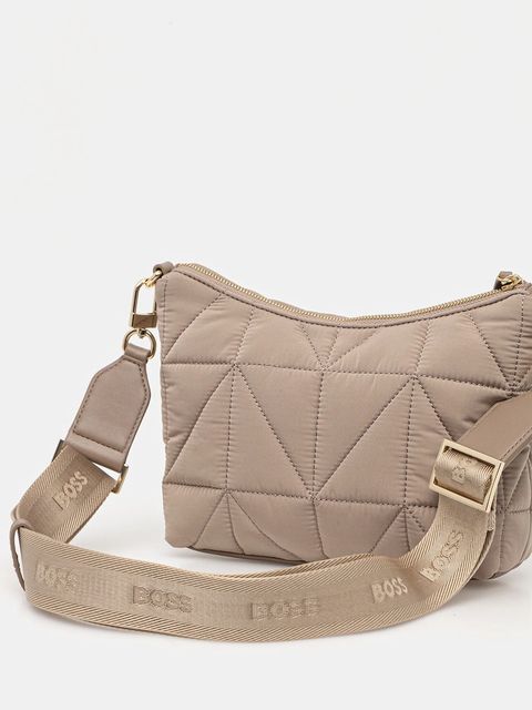 BOSS torebka kolor beżowy 50552481