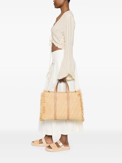 FENDI City tote bag - Neutrals