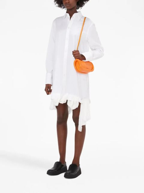 JW Anderson loop-hem shirt dress - White