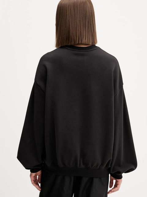 Puma bluza bawełniana PUMA x ROSÉ damska kolor czarny gładka 633803