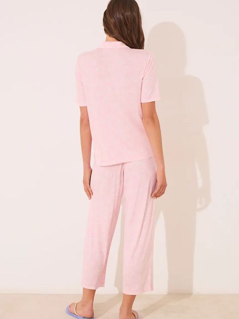 women'secret piżama damska kolor różowy 4752521