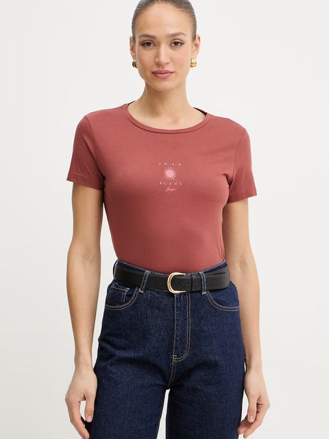 BOSS Orange t-shirt damski bawełniany C Elove 4 - zdjęcie produktu nr 2