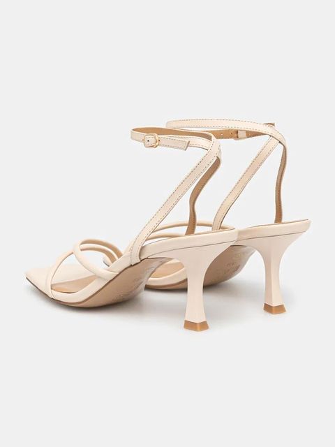 Answear.LAB sandały skórzane kolor beżowy - zdjęcie produktu nr 2