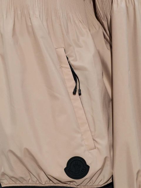 Moncler logo-patch jacket - Neutrals