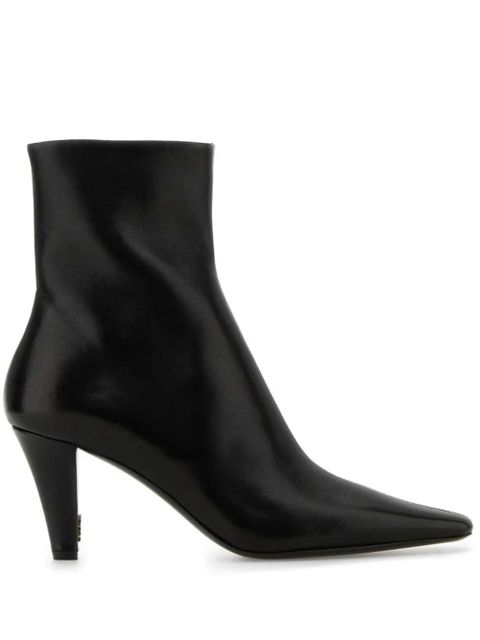 Saint Laurent 75mm Jill ankle boots - Black - zdjęcie produktu nr 1