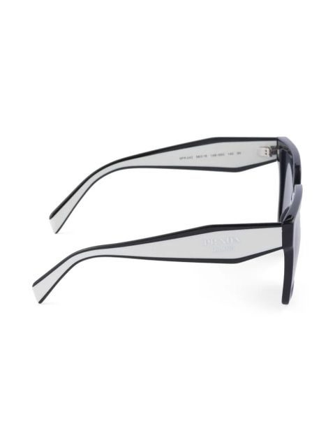 Prada Eyewear oversized square-frame sunglasses - Black