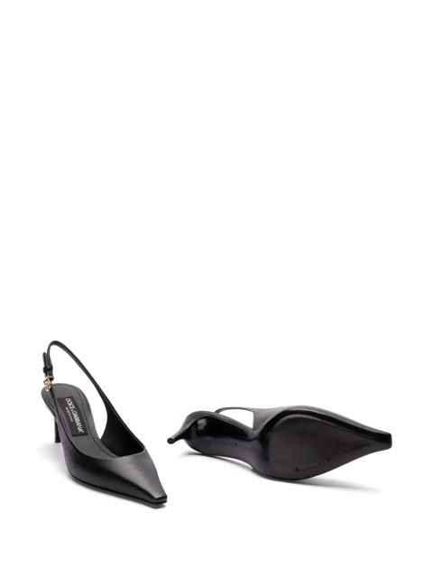 Dolce & Gabbana DNA 60mm slingback pumps - Black