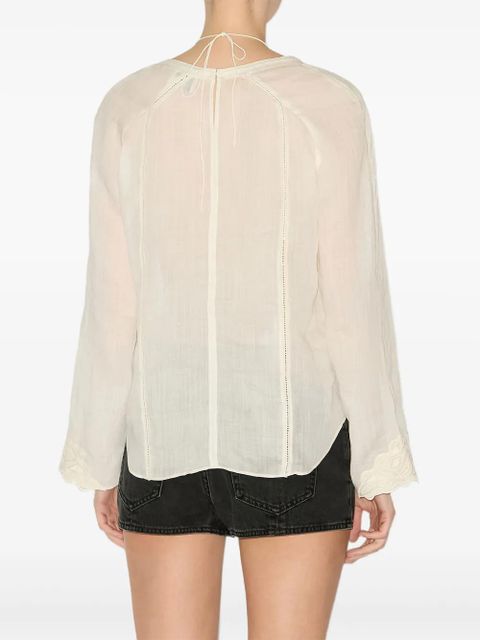 ISABEL MARANT Luna top - Neutrals
