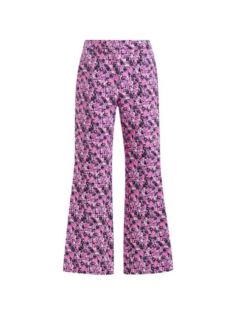 Essentiel Antwerp Jok floral-detail trousers - Pink - zdjęcie produktu nr 1
