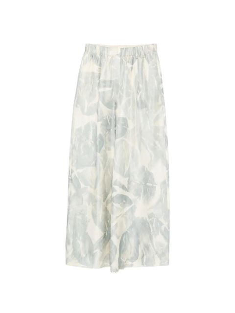 Alysi patterned straight trousers - Neutrals - zdjęcie produktu nr 1