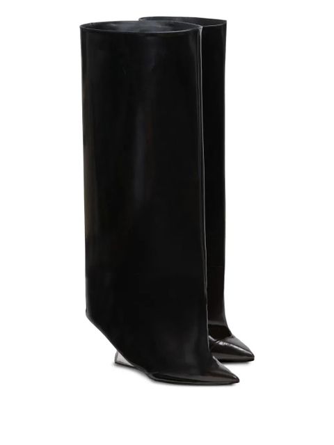 Balmain 95mm pointed-toe boots - Black - zdjęcie produktu nr 2