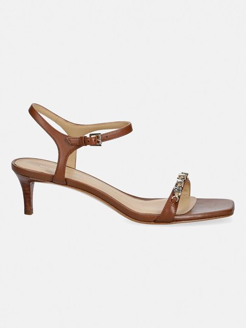 MICHAEL Michael Kors sandały skórzane Dina Kitten Sandal - zdjęcie produktu nr 2
