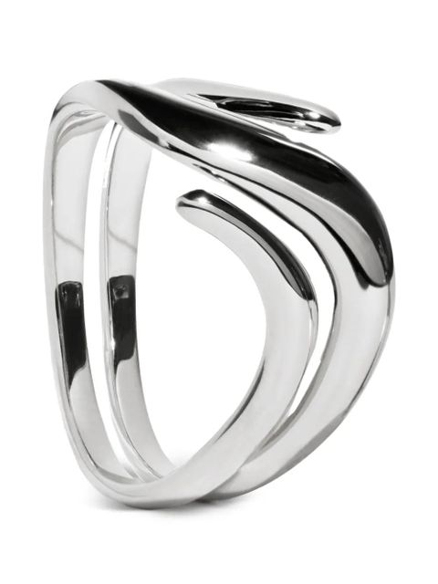 Monica Vinader swirl wrap ring - Gold - zdjęcie produktu nr 1