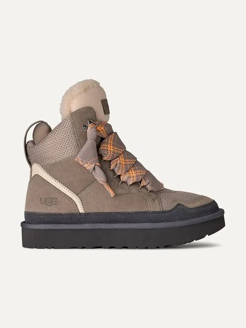 UGG sneakersy zamszowe Highmel damskie kolor beżowy 1145390.CBBLG - zdjęcie produktu nr 1