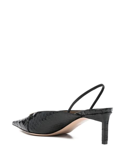 TOM FORD sling-back leather pumps - Black