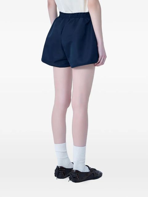 Cecilie Bahnsen floral-embroidery shorts - Blue