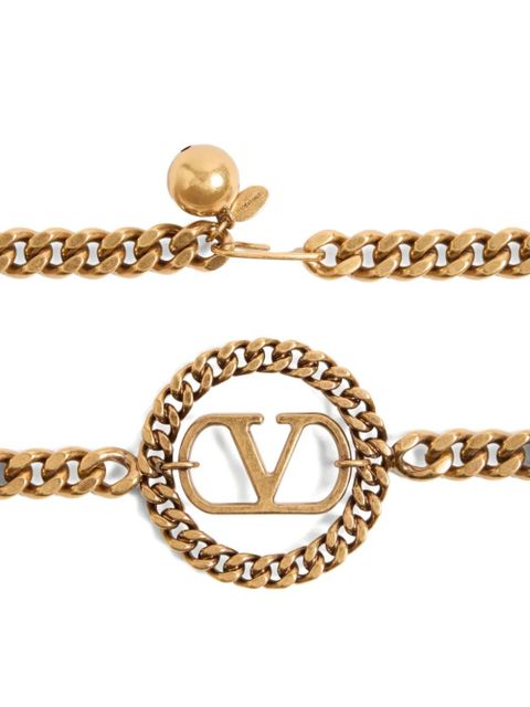 Valentino Garavani Vlogo chain belt - Gold