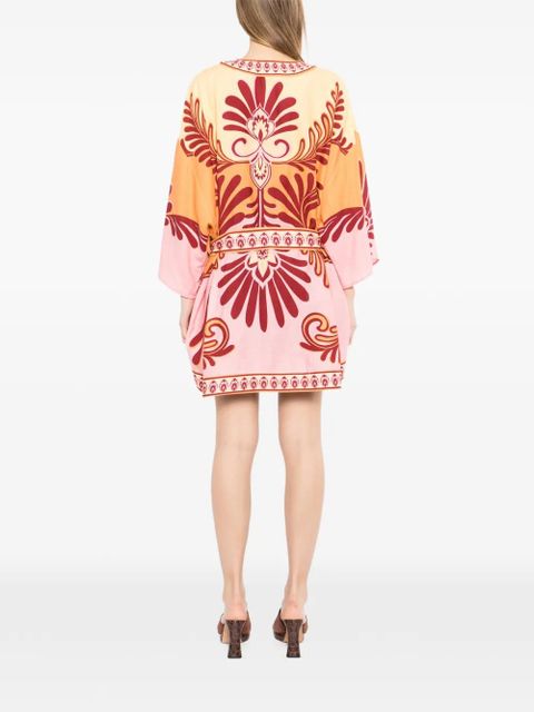 FARM Rio Arabesc Soft Kimono - Orange