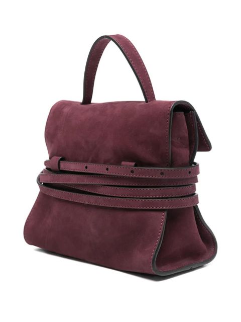 Moschino buckle-detail tote bag - Red