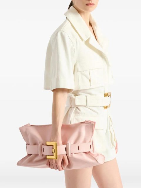 Balmain medium Anthem bag in smooth leather - Pink - zdjęcie produktu nr 2
