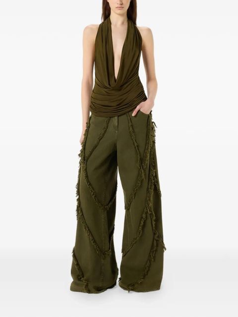 Blumarine frayed jeans - Green - zdjęcie produktu nr 2