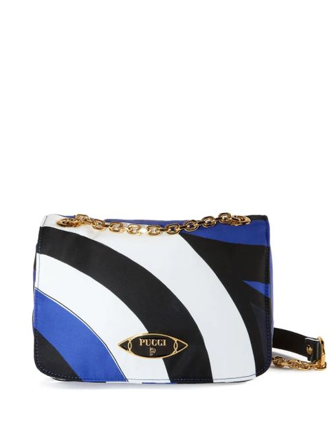 PUCCI graphic-print crossbody bag - Blue - zdjęcie produktu nr 1
