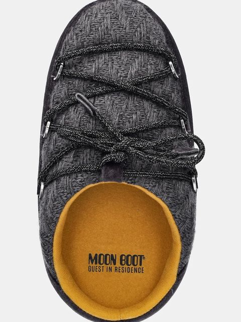 Moon Boot śniegowce MB X GIR EVX MULE KNIT kolor szary 80D1470140-H019