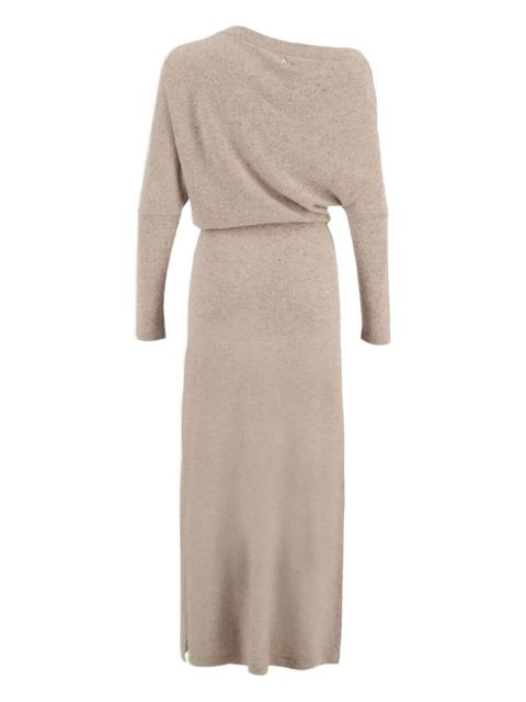 Altuzarra Kasos asymmetric cashmere dress - Neutrals - zdjęcie produktu nr 2