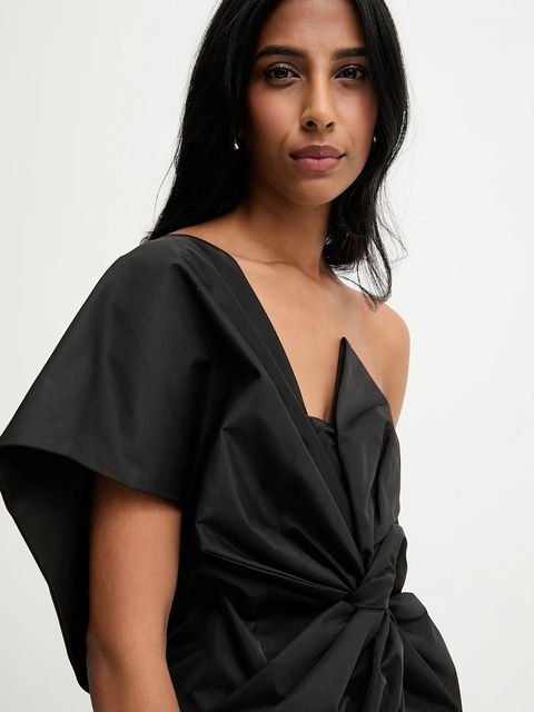 Answear.LAB bluzka damska kolor czarny gładka