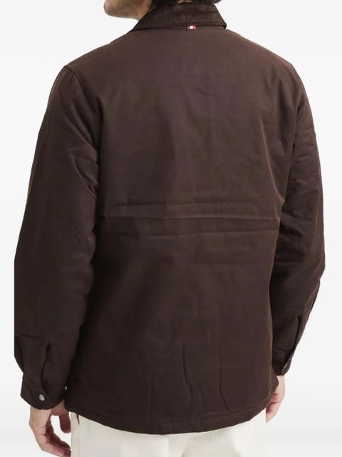 MC2 Saint Barth corduroy-collar shirt - Brown - zdjęcie produktu nr 2