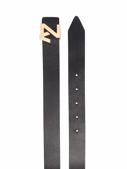 Zadig&Voltaire logo bucklet belt - Black - zdjęcie produktu nr 2