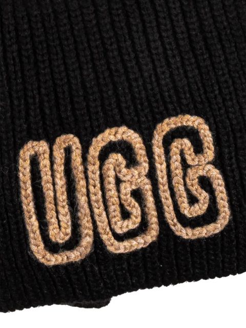 UGG logo scarf - Black - zdjęcie produktu nr 2